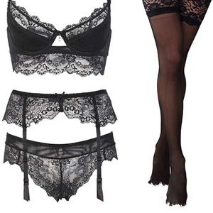 NEW Lingerie set, socks included